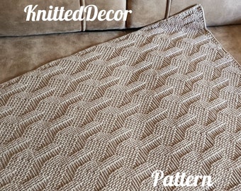 Crochet baby blanket pattern Baby blanket girl Baby blanket boy Textured rectangle reversible blanket Crochet afghan Configuration blanket