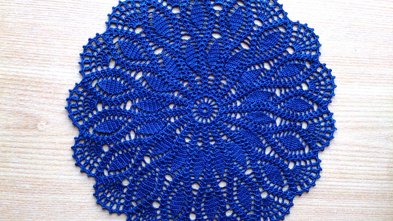 Crochet Doily Pattern Lace Doily Tutorial Doily Pattern Boho Patterns Boho Doily Boho Crochet PDF Boho Tablecloth DIY Doily PDF Doily image 4