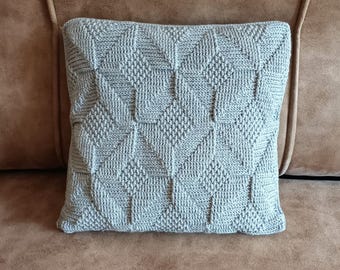 Crochet pillow pattern Crochet cushion pattern Textured pillow cover crochet pattern Textured cushion pattern Composition pillow pattern PDF