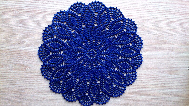 Crochet Doily Pattern Lace Doily Tutorial Doily Pattern Boho Patterns Boho Doily Boho Crochet PDF Boho Tablecloth DIY Doily PDF Doily image 5