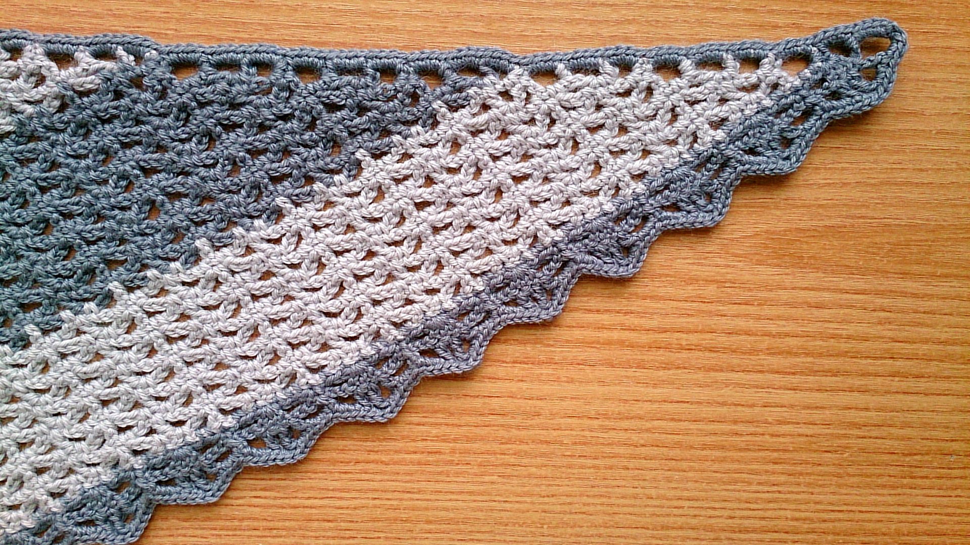Crochet Shawl Pattern Crochet Triangle Scarf Pattern Crochet Triangle ...