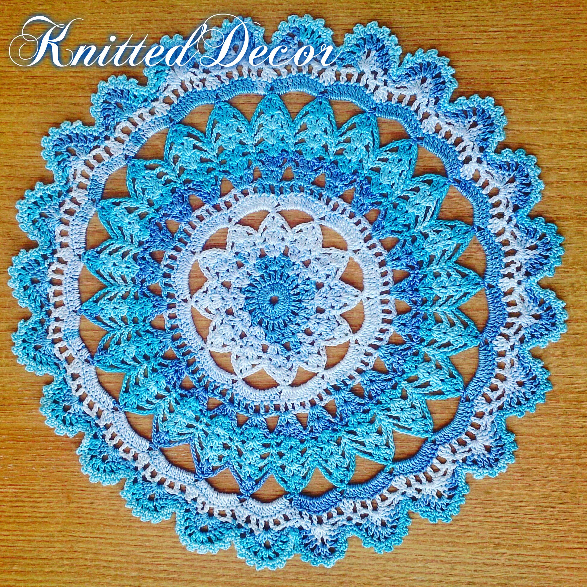 Crochet Doily Pattern Crochet Doily Set Pattern Crochet Etsy