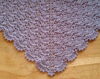 Crochet shawl pattern Boho triangle scarf crochet pattern Fall bouquet shawl pattern
