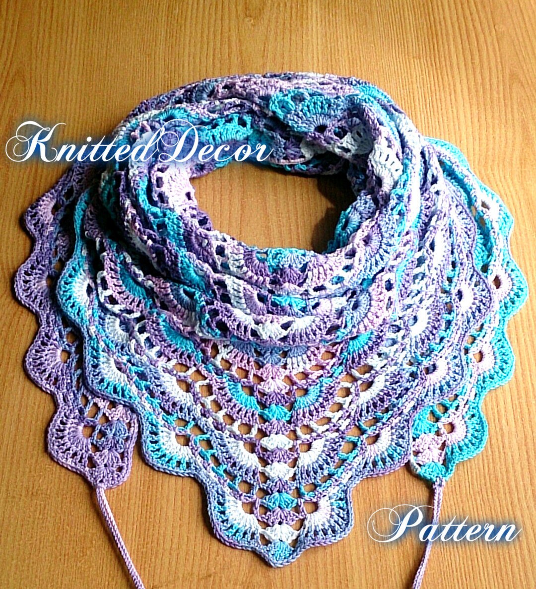 Crochet Shawl Pattern PDF Crochet Shawl Pattern Boho DIY Crochet Shawl ...