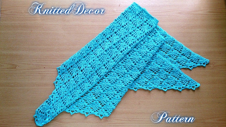 Crochet Shawl Pattern Lacy Crochet Shawl Boho Shawl Pattern Crochet Triangle Shawl Pattern DIY Crochet Shawl PDF Crochet Shawl Tutorial