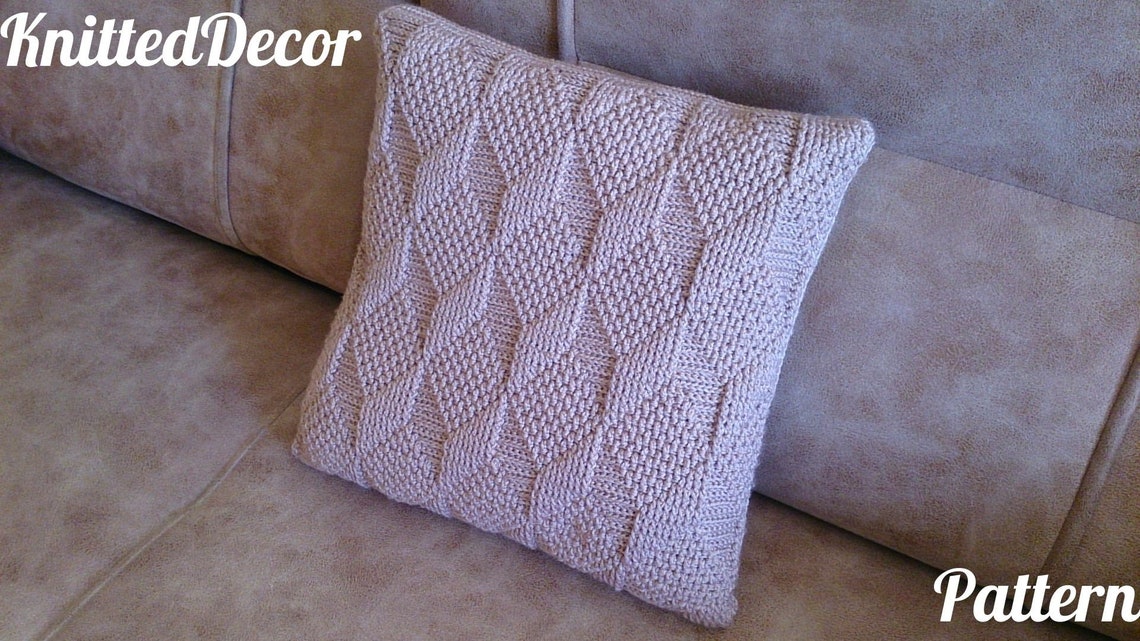 Crochet pillow pattern Crochet pillow cover pattern 16x16 Etsy Nederland