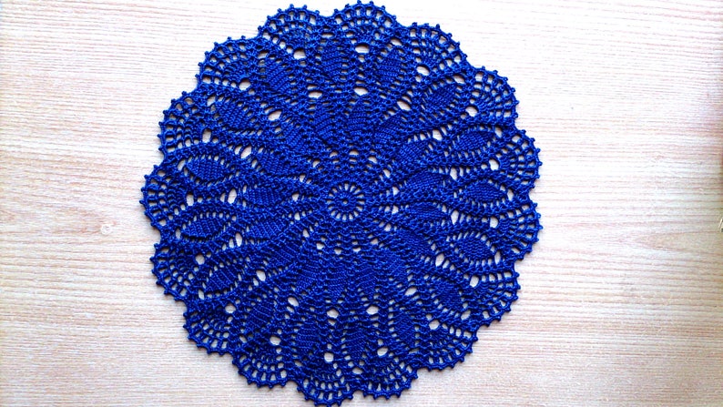 Crochet Doily Pattern Lace Doily Tutorial Doily Pattern Boho Patterns Boho Doily Boho Crochet PDF Boho Tablecloth DIY Doily PDF Doily image 3