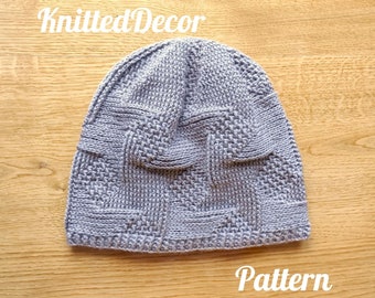 Crochet beanie pattern Crochet hat pattern Crochet winter hat for women teenager Winter hat pattern Comet beanie pattern Teenager beanie PDF