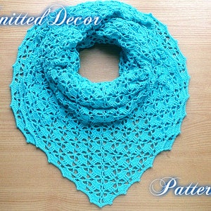 Crochet Shawl Pattern Triangle Shawl Pattern Triangle Shawl Crochet Pattern Shawl Crochet Triangle Scarf Pattern PDF Crochet Boho Shawl PDF