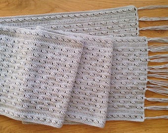 Crochet Scarf Pattern For Women Easy Crochet Scarf Pattern For Men  and Women Warm Winter Scarf Crochet Pattern