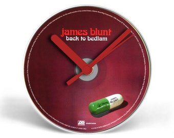 James Blunt "Back To Bedlam" CD Clock