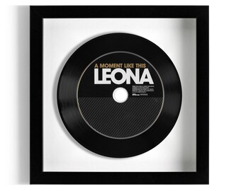Leona "A Moment Like This" Framed CD UK Number ONE 24 Dec 2006 - 20 Jan 2007