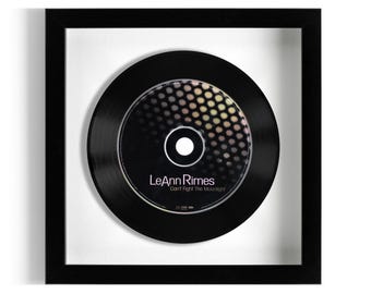 LeAnn Rimes "Can't Fight The Moonlight" Framed CD UK Number ONE 19 Nov - 25 Nov 2000