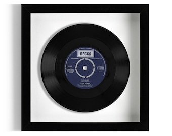 Tom Jones "Delilah" Framed 7" Vinyl Record