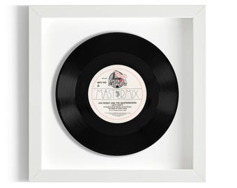 Jive Bunny And The Mastermixers "Let's Party" Framed 7" Vinyl Record UK NUMBER ONE 10 Dec - 16 Dec 1989