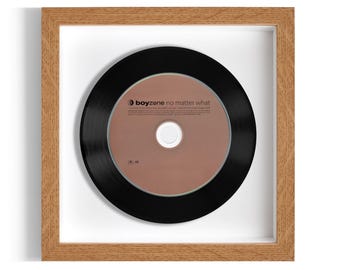 Boyzone "No Matter What" Framed CD UK Number ONE 9 Aug - 29 Aug 1998