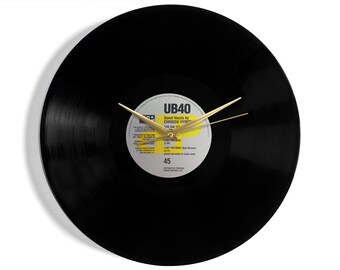 UB40 "I Got You Babe" Vinyl Record Wall Clock