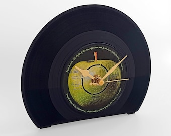John Lennon "Imagine" Vinyl Record Desk Clock