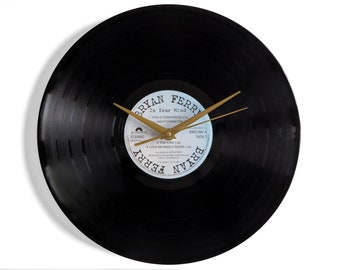 Bryan Ferry "In Your Mind" Vinyl Record Wall Clock