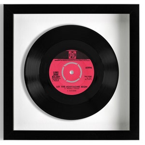Long John Baldry "Let The Heartaches Begin" Framed 7" Vinyl Record UK NUMBER ONE 22 Nov - 5 Dec 1967