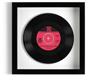 Long John Baldry "Let The Heartaches Begin" Framed 7" Vinyl Record UK NUMBER ONE 22 Nov - 5 Dec 1967