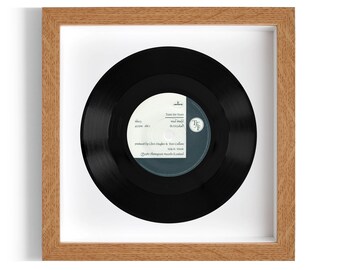 Tears For Fears "Mad World" Framed 7" Vinyl Record