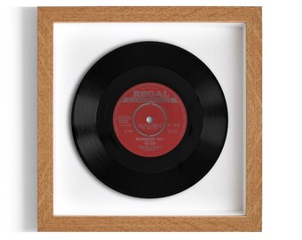 The Move "Blackberry Way" Framed 7" Vinyl Record UK NUMBER ONE 5 Feb - 11 Feb 1969