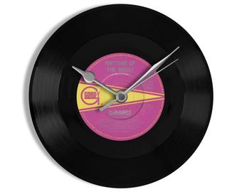 DeBarge "Rhythm Of The Night" 7" Vinyl Record Wall Clock