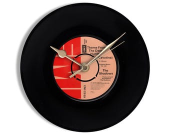 The Shadows "Theme From The Deer Hunter" 7" Vinyl Record Wall Clock