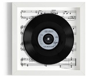 Lenny Kravitz "It Ain't Over 'Til It's Over" Framed 7" Vinyl Record