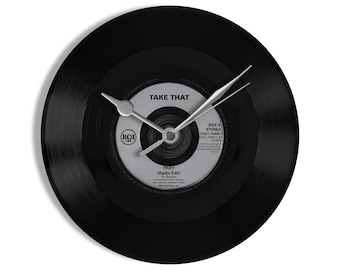 Take That "Pray" 7" Vinyl Record Wall Clock UK NUMBER ONE 11 Jul - 7 Aug 1993