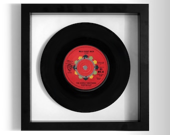 The Everly Brothers "Walk Right Back" Framed 7" Vinyl Record