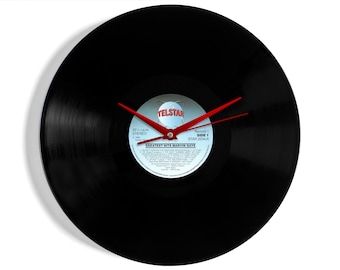 Marvin Gaye "Greatest Hits" 12" Vinyl Record Wall Clock