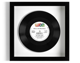 Mike & The Mechanics "The Living Years" Framed 7" Vinyl Record