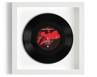 Dire Straits "Money For Nothing" Framed 7" Vinyl Record