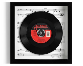 Phil Collins "A Groovy Kind Of Love" Framed 7" Vinyl Record UK NUMBER ONE 4 - 17 Sep 1988