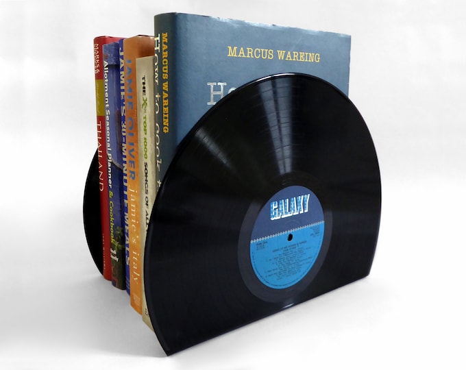 Featured listing image: Vinyl Record Bookends