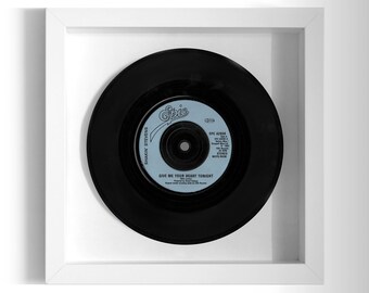 Shakin' Stevens "Give Me Your Heart Tonight" Framed 7" Vinyl Record