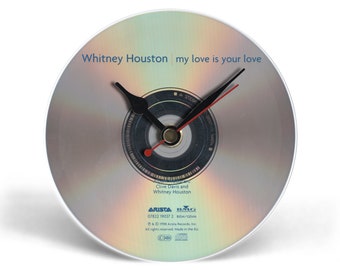 Whitney Houston "My Love Is Your Love" CD Clock