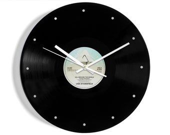 Lisa Stansfield "All Around The World" 12" Vinyl Record Wall Clock