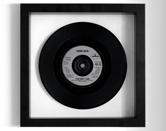 Robin Beck "First Time" Framed 7" Vinyl Record