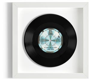 Lionel Richie "All Night Long (All Night)" Framed 7" Vinyl Record