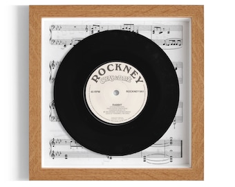 Chas & Dave "Rabbit" Framed 7" Vinyl Record