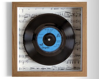 Leo Sayer "More Than I Can Say" Framed 7" Vinyl Record