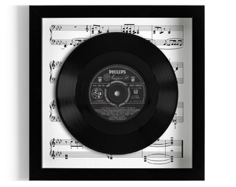 Winifred Atwell "Let's Have Another Party" Framed 7" Vinyl Record UK NUMBER ONE 3 Dec - 6 Jan 1955