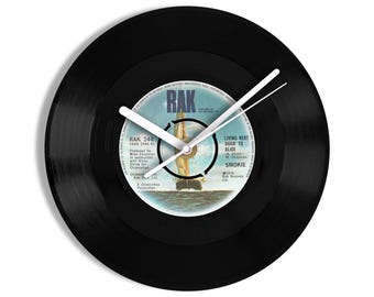 Smokie "Living Next Door To Alice" 7" Vinyl Record Wall Clock