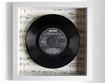 Shirley Bassey with Wally Stott & His Orchestra "As I Love You" Framed 7" Vinyl Record UK NUMBER ONE 20 Feb - 19 Mar 1959