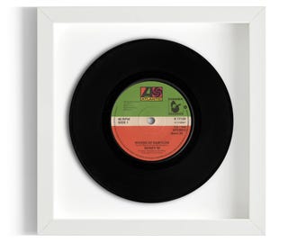 Boney M "Rivers Of Babylon" Framed 7" Vinyl Record UK NUMBER ONE 7 May - 10 Jun 1978