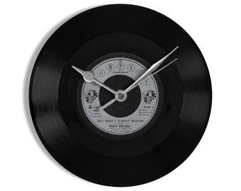Mari Wilson "Just What I Always Wanted" 7" Vinyl Record Wall Clock