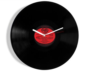 Bing Crosby "White Christmas" 12" Vinyl Record Wall Clock
